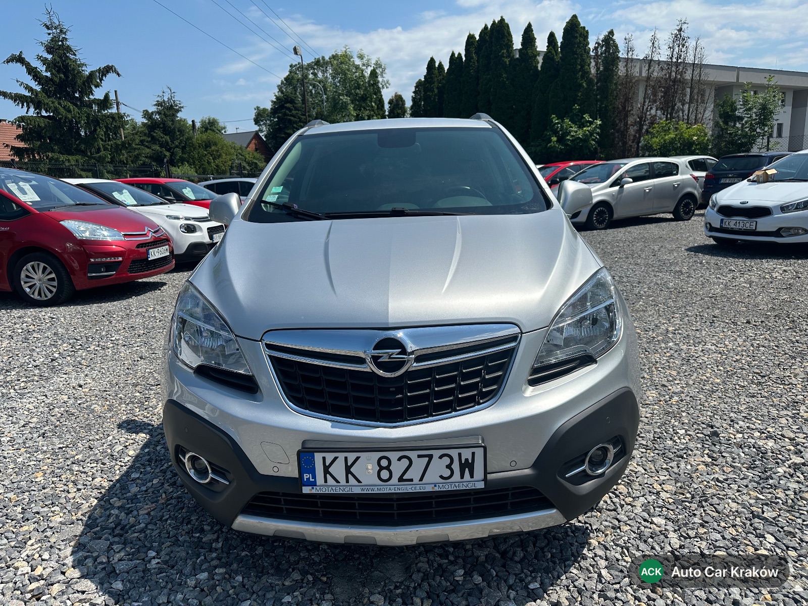Opel Mokka X 2013, Srebrny suv — zdjęcie 9 z 22