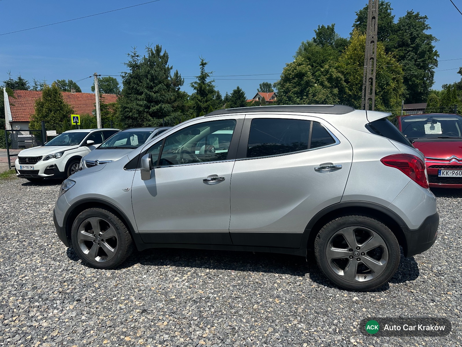 Opel Mokka X 2013, Srebrny suv — zdjęcie 3 z 22