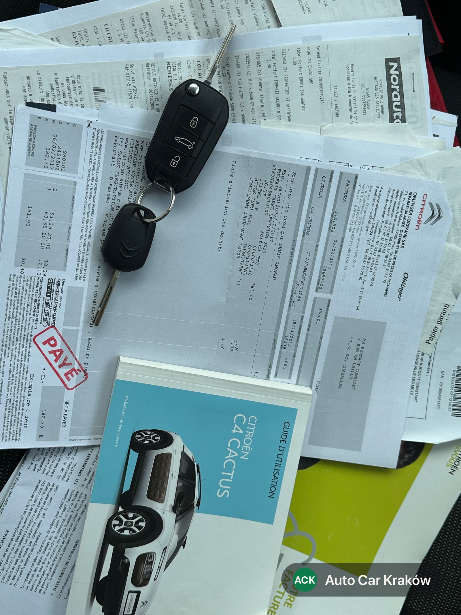 Citroën C4 Cactus 2015, Czerwony suv — zdjęcie 17 z 17