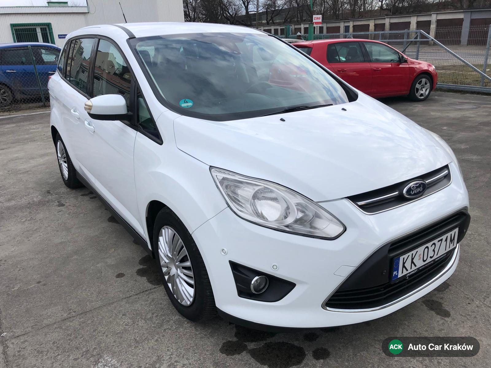 Ford C-Max 2015, biały van — zdjęcie 3 z 4
